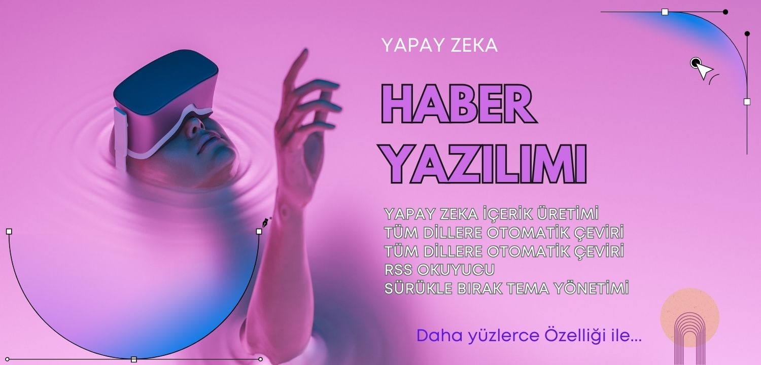 Haber yazılımı, Türkiye'nin Yapay zekalı ilk ve tek haber yazılımı, hürriyet, milliyet, sporx, onedio sitesi teması, en iyi ve en hızlı haber teması, Haber yazılımı